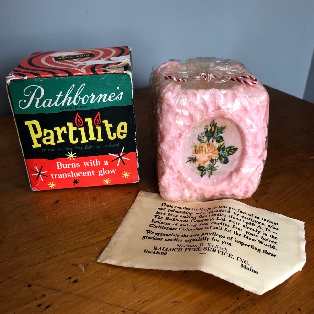 MCM Rose PartiLite Candle